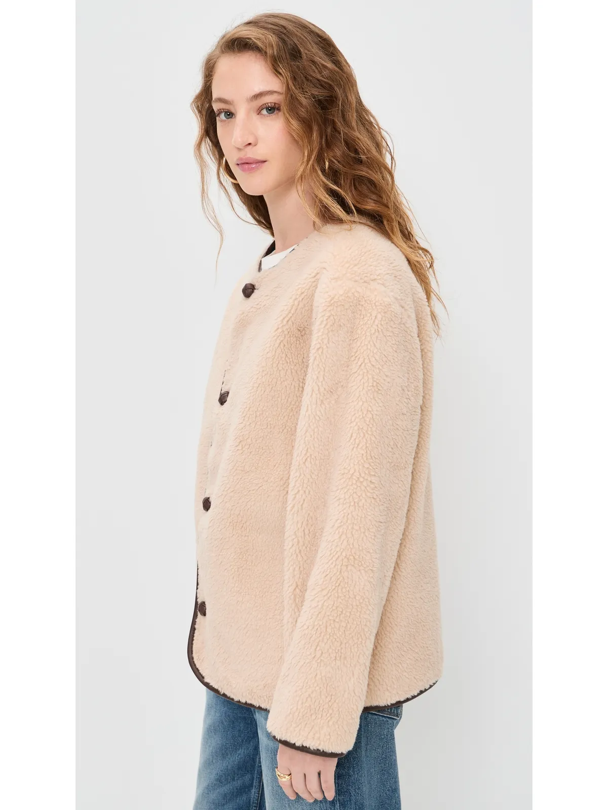 Madewell デニム＆シェルパジャケット - 画像4