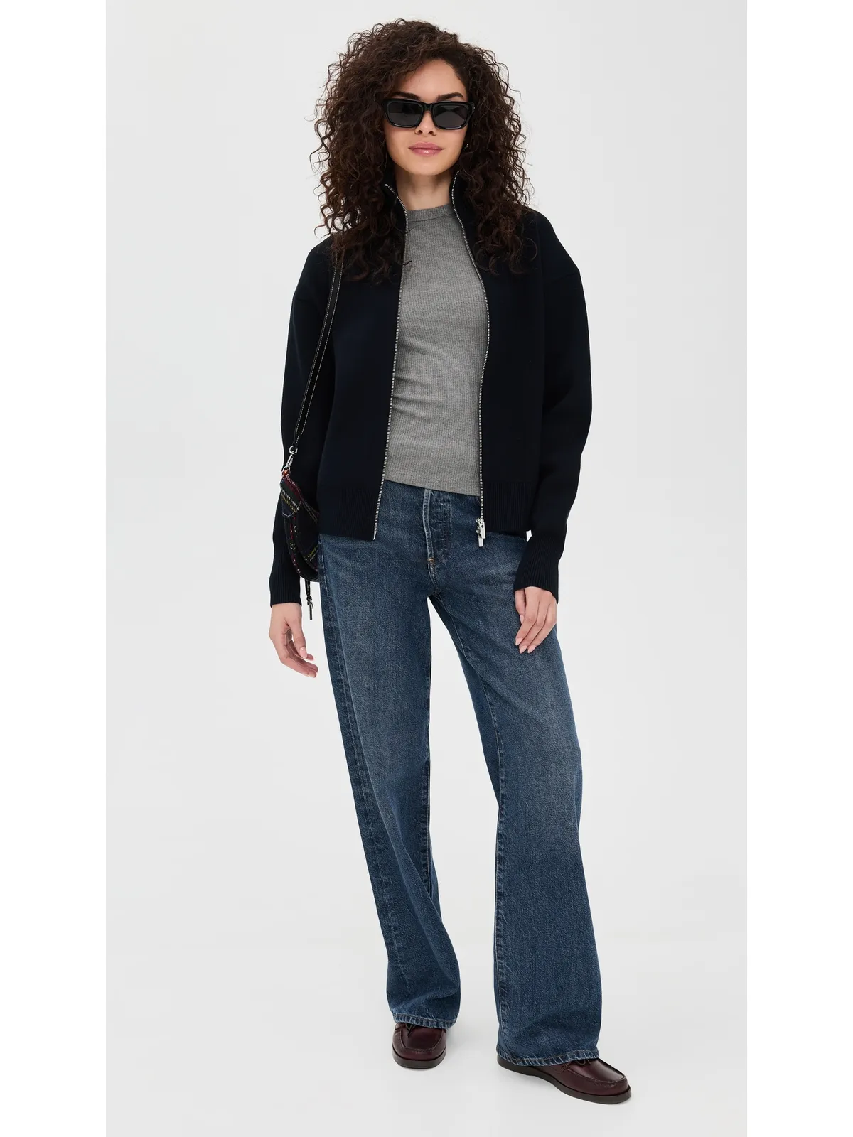 Madewell ドレープリブ長袖Tシャツ - 画像5