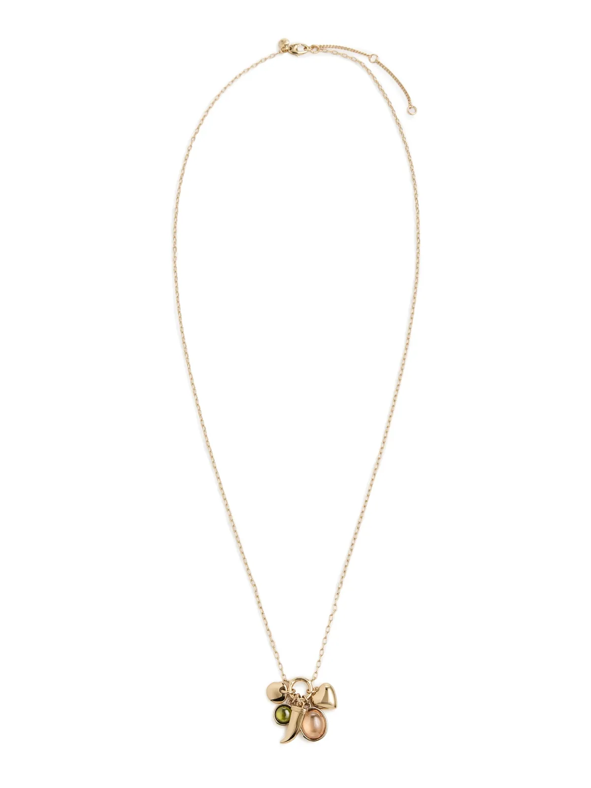 Madewell チャンクーオーバル ペンダント レイヤード ネックレス - 画像1