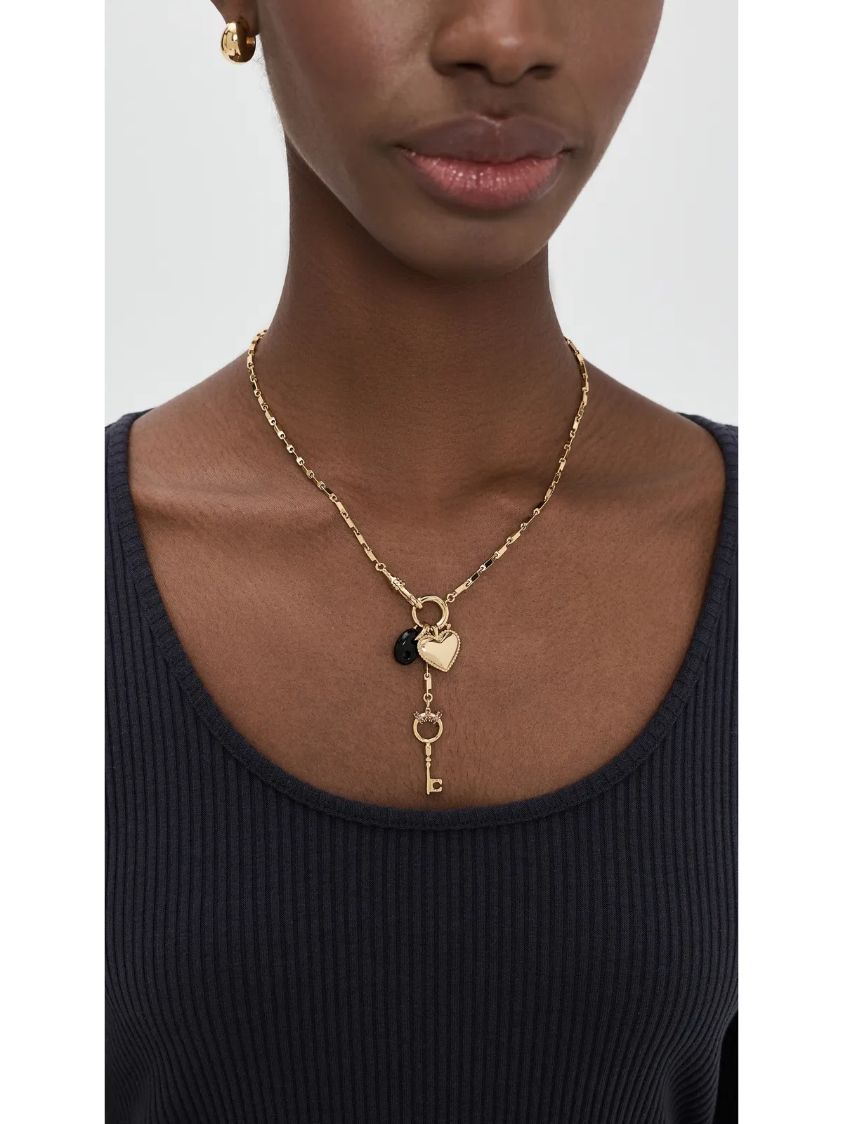 Madewell バーウォッチチェーン チャーム ネックレス - 画像3