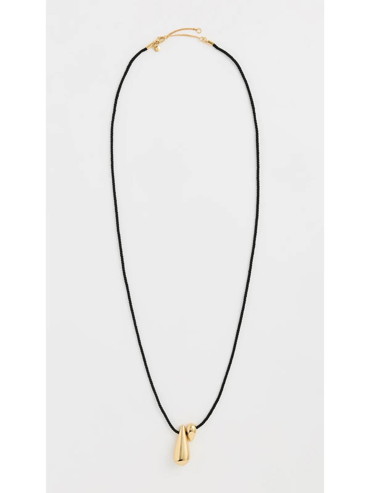 Madewell ダブルドロップ ペンダント ネックレス - 画像2