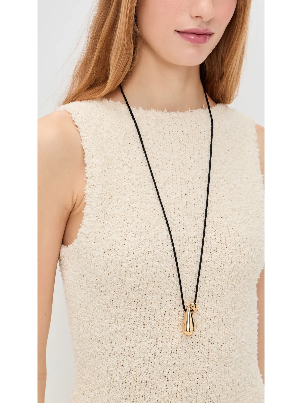 Madewell ダブルドロップ ペンダント ネックレス - 画像3