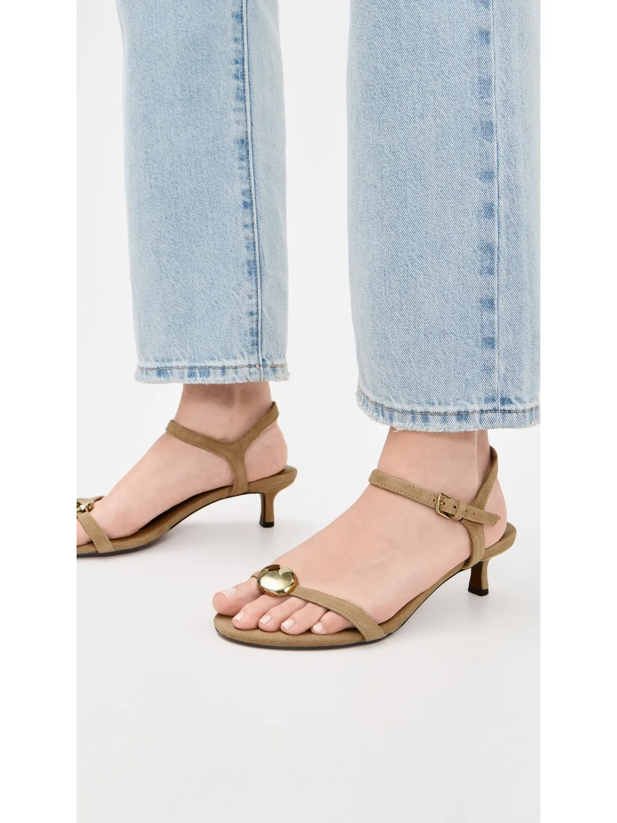 Madewell セラ キトンヒール フィールドカーキ - 画像3