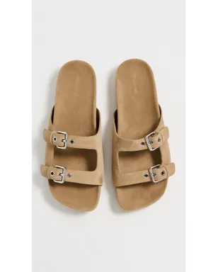 Madewell カンブリア成形フットベッドサンダル Field Khaki - サムネイル5