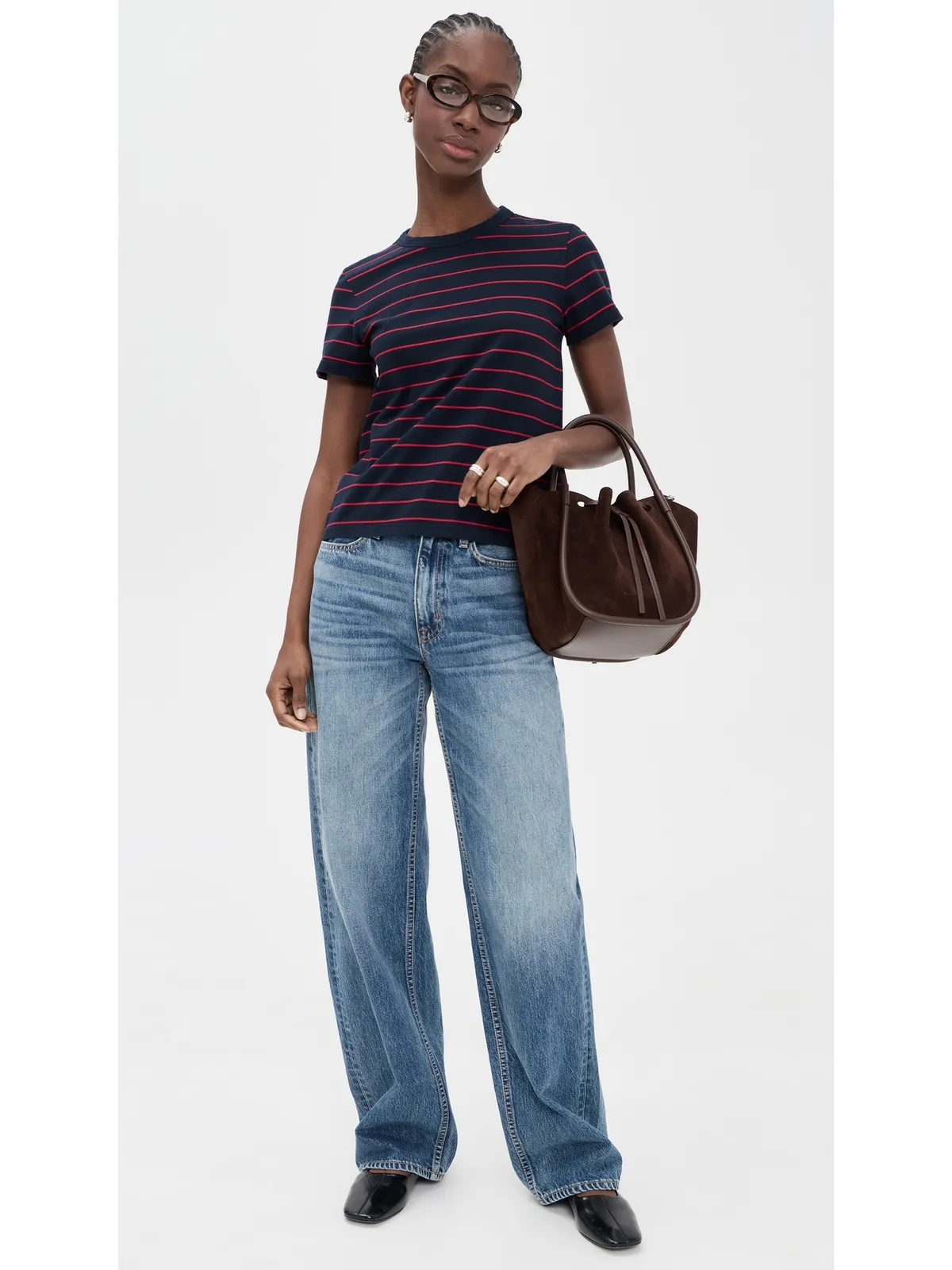 Madewell クルーネックTシャツ（クラシックネイビー） - 画像5