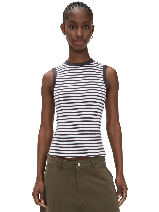 Madewell Madewell 90年代シェルタンクトップ ニューヨークストライプの商品画像