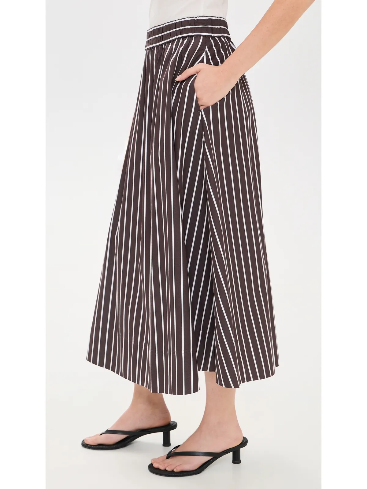 Madewell Aライン ミディスカート - 画像4