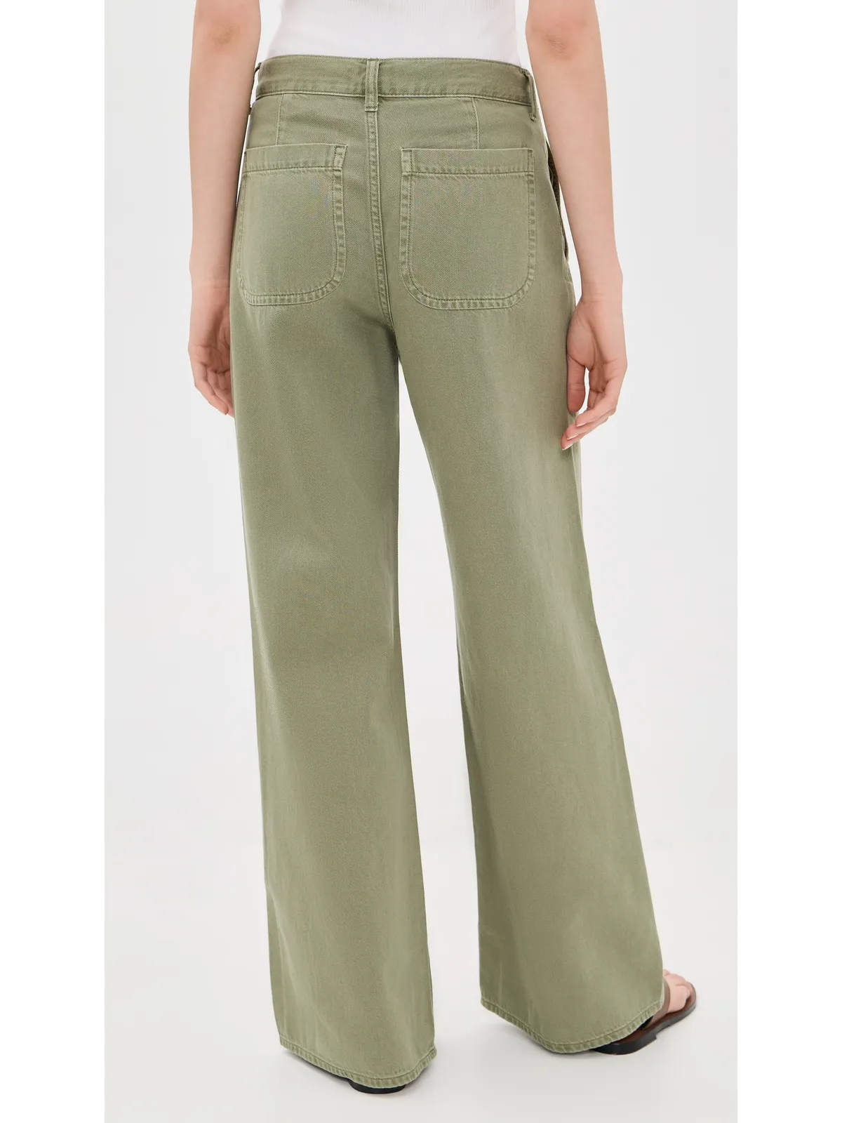 Madewell アルティメット ワイドレッグパンツ セージブッシュ - 画像3