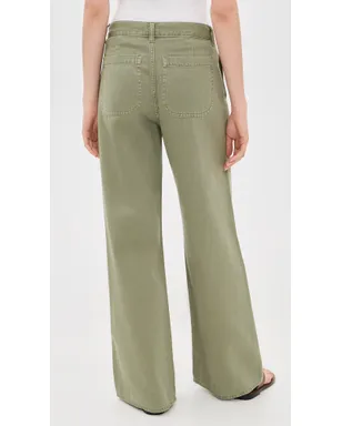 Madewell アルティメット ワイドレッグパンツ セージブッシュ - サムネイル3