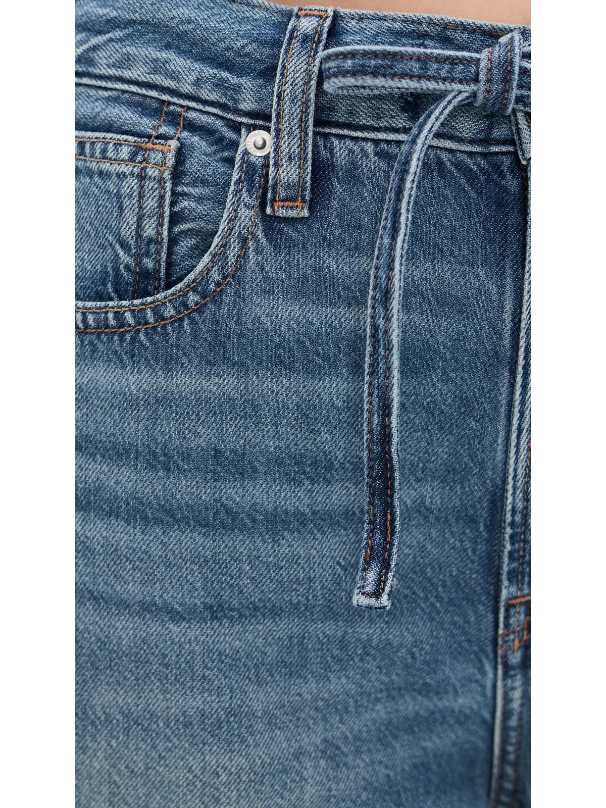 Madewell ペティット・アルティメット・ワイドレッグジーンズ（エアリーデニム／ピケットウォッシュ） - 画像6