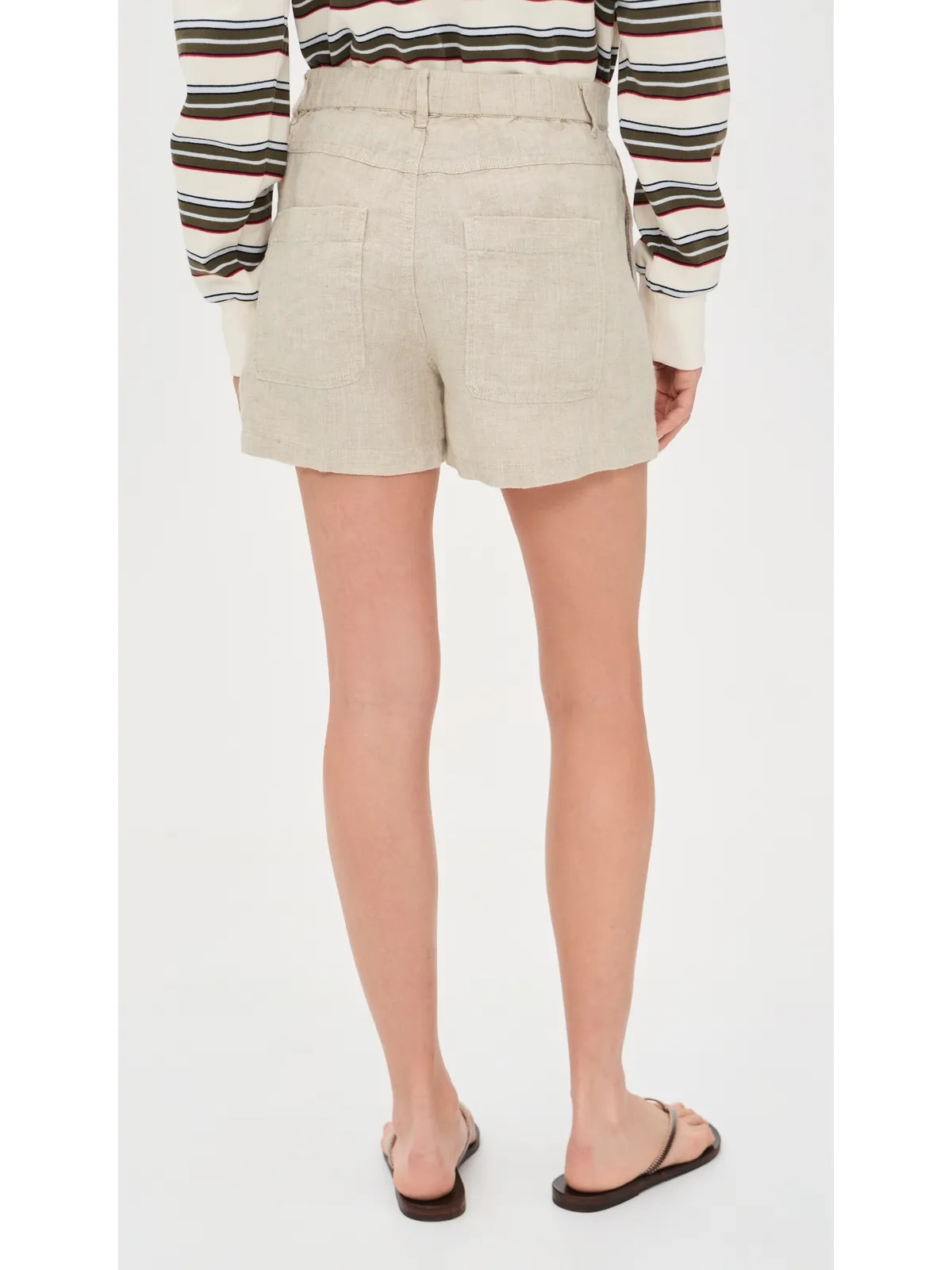 Madewell Zoe Linen Shorts - 画像3