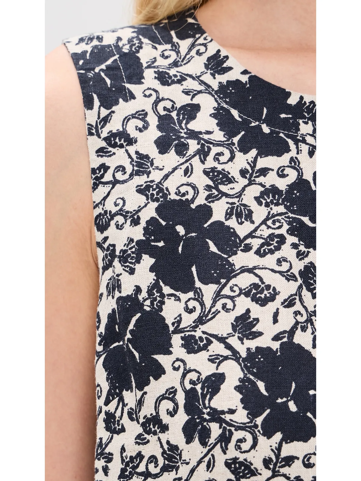 Madewell ミニシフトドレス ネイビー - 画像6