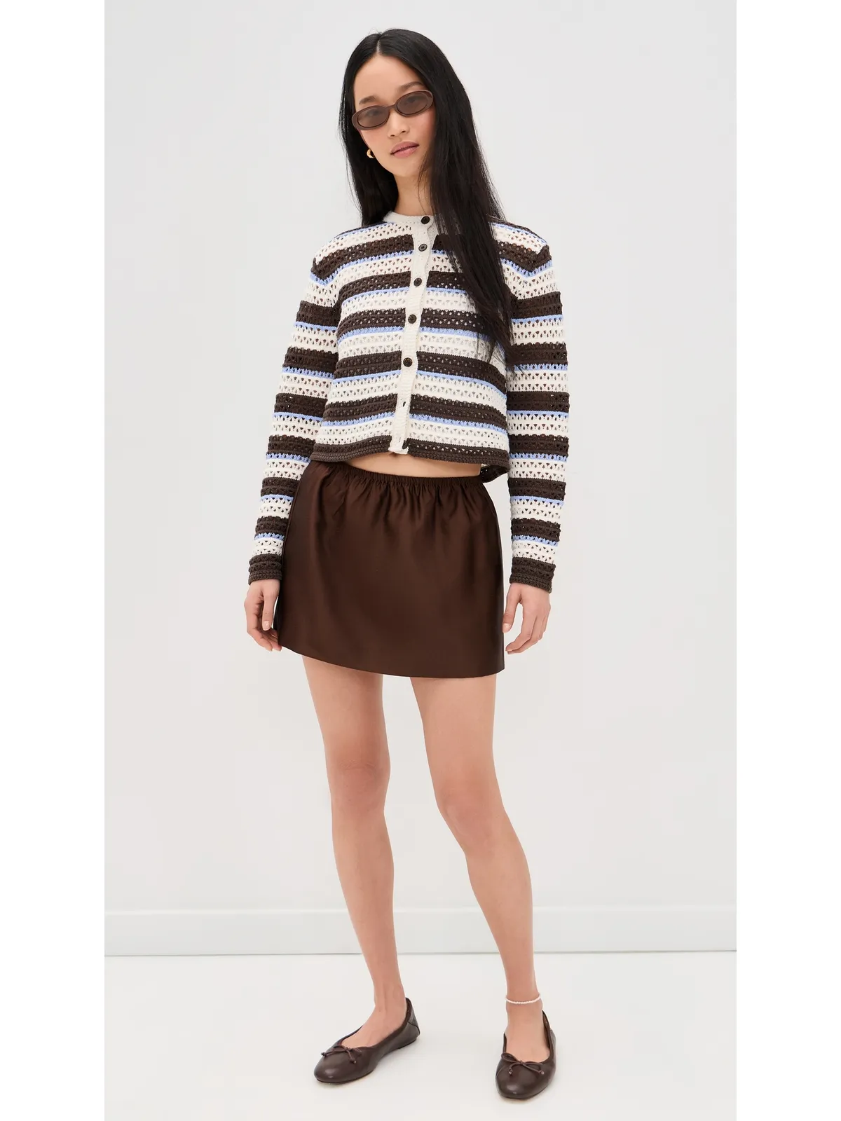 Madewell ストライプカーディガン - 画像5