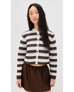 Madewell ストライプカーディガン - サムネイル2