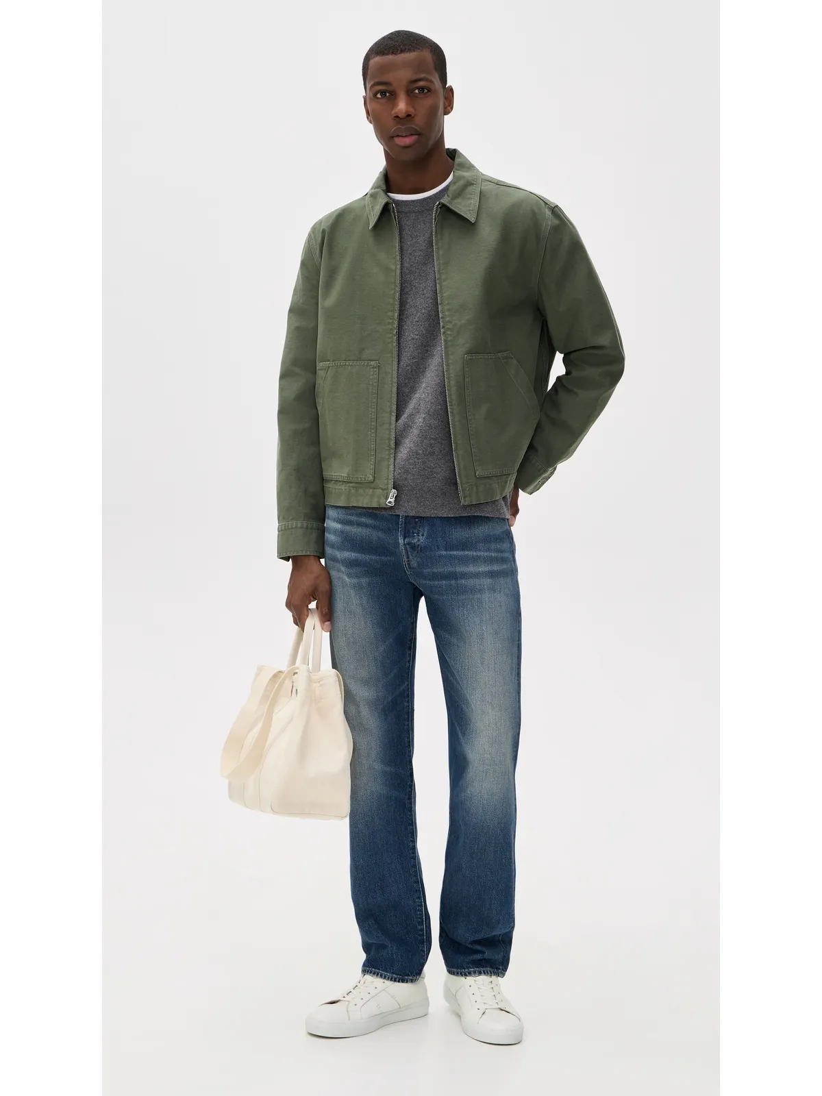 Madewell ワークジャケット サープラス - 画像5