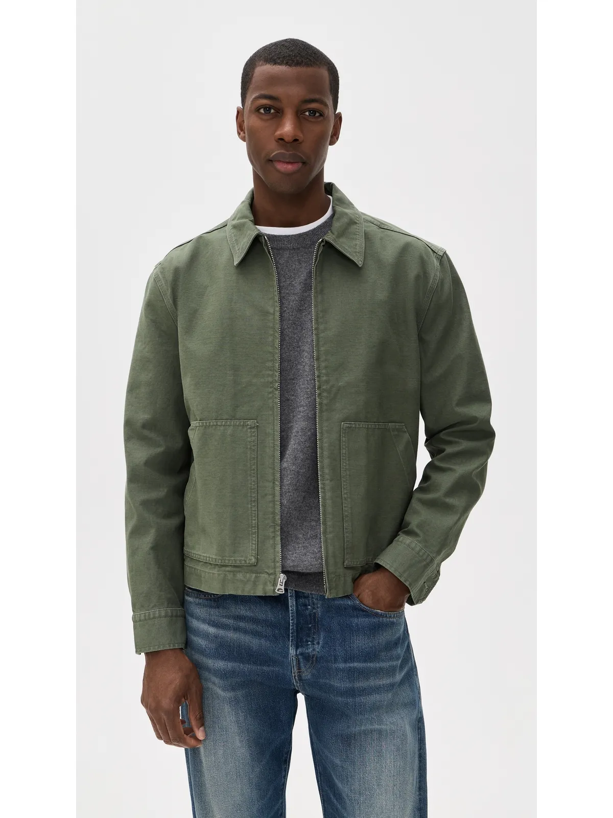 Madewell ワークジャケット サープラス - 画像2