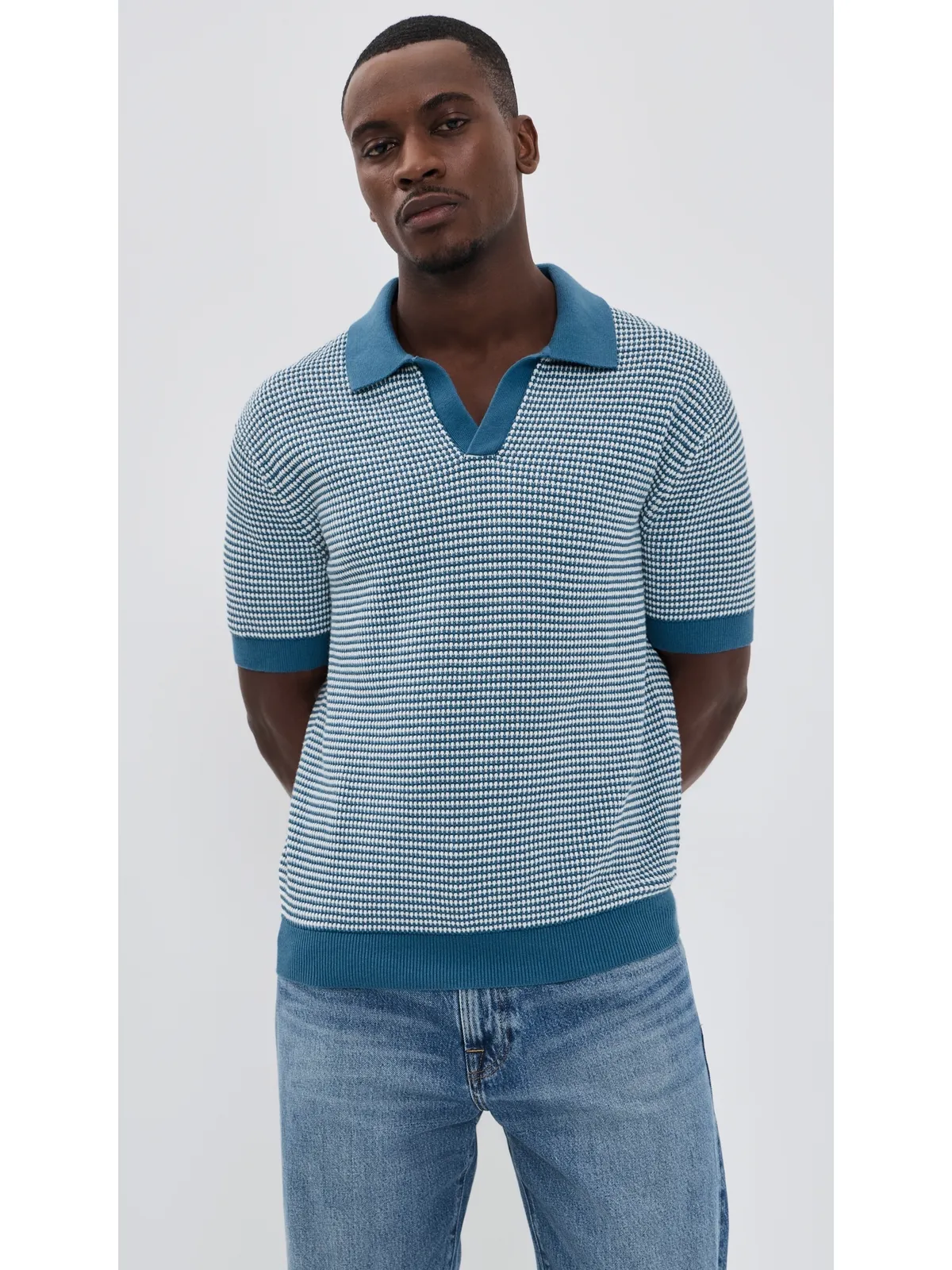 Madewell JC Stitch ポロシャツ - 画像2