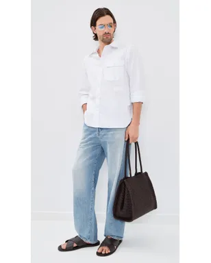 Madewell 長袖コットンオックスフォードシャツ - サムネイル5