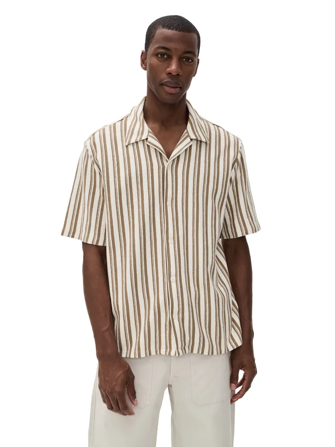 Madewell Madewell コットンストライプシャツの商品画像