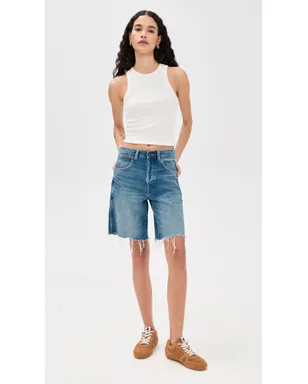 Madewell Essex デニムショーツ レトロ ブライトウォッシュ - サムネイル5