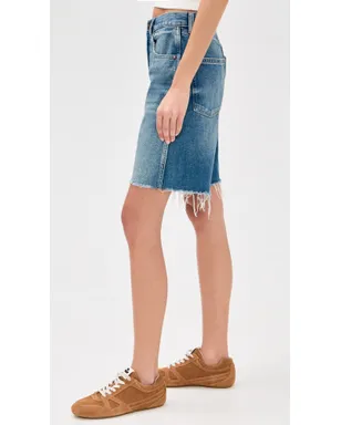 Madewell Essex デニムショーツ レトロ ブライトウォッシュ - サムネイル4