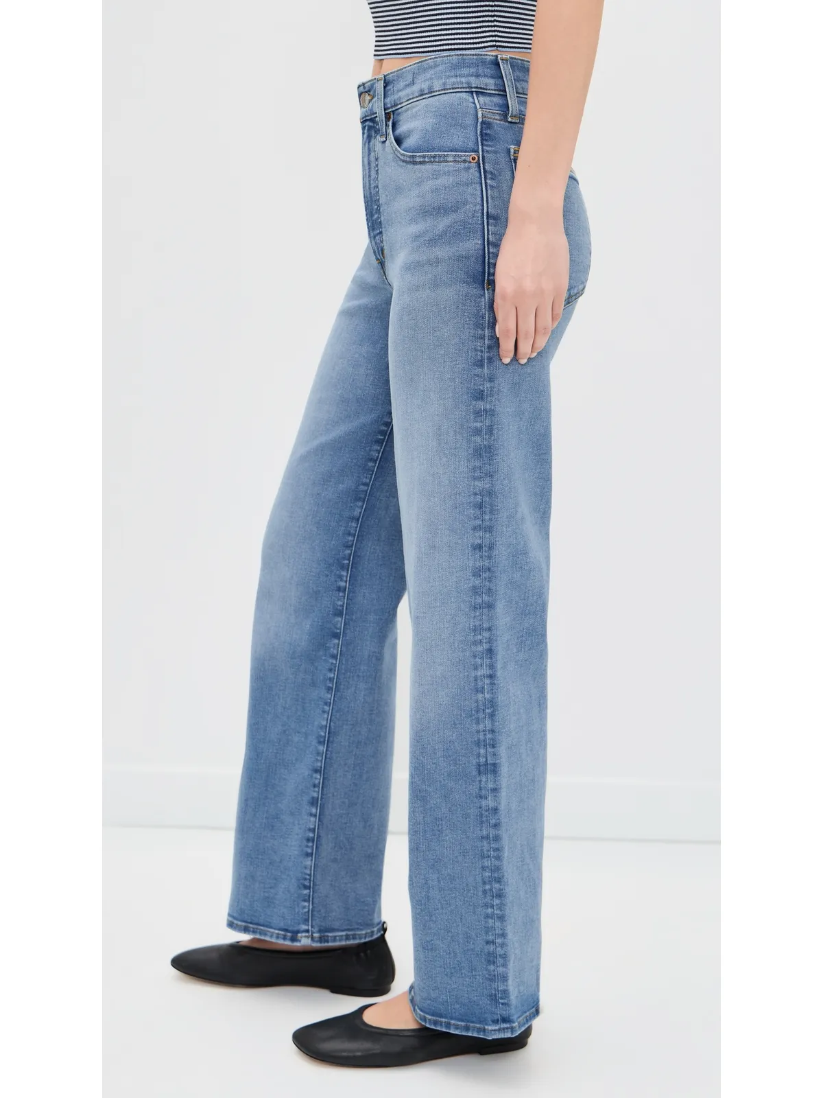 Madewell ワイドレッグジーンズ コースタルブルーウォッシュ - 画像4