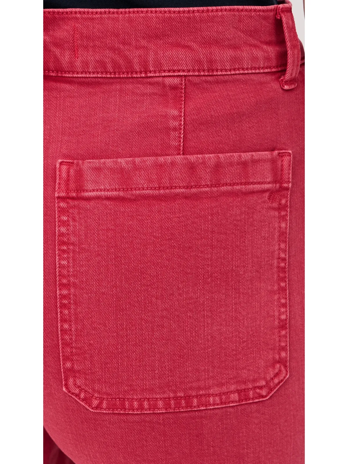 Madewell エミー ワイドレッグ パンツ チェリー - 画像6