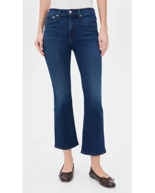 Madewell ストレッチフレアクロップジーンズ Osgoode Wash - サムネイル2