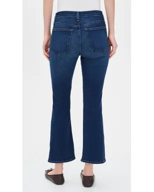 Madewell ストレッチフレアクロップジーンズ Osgoode Wash - サムネイル3