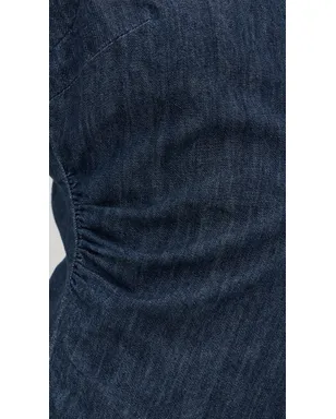 Madewell ボートネック シェルトップ ギャザー入り - サムネイル6