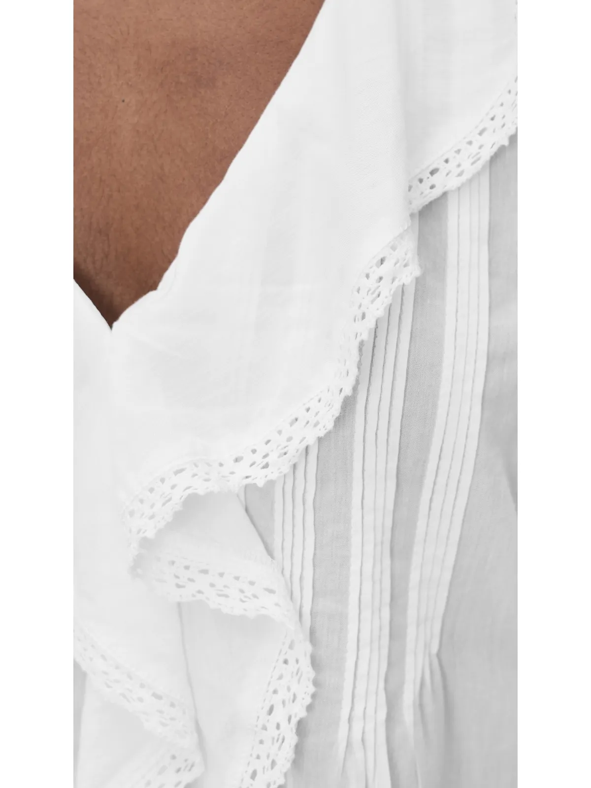 Madewell フリルパフスリーブトップ - 画像6