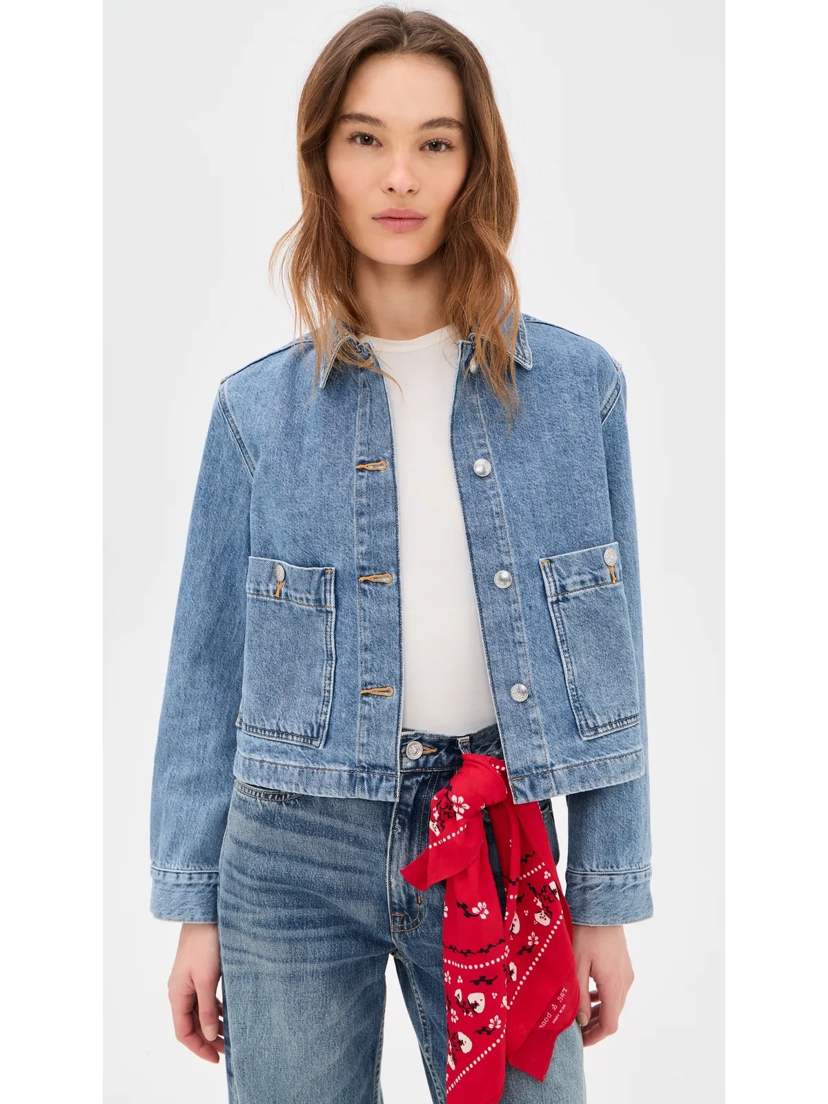 Madewell デニム チョアジャケット - 画像2