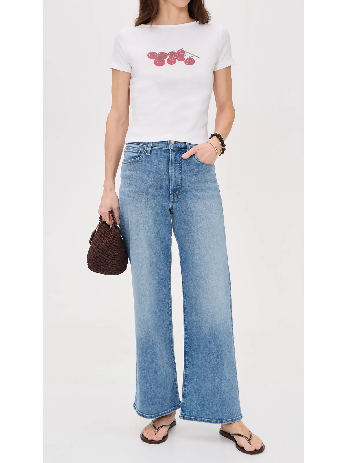 Madewell ワイドレッグジーンズ - 画像5