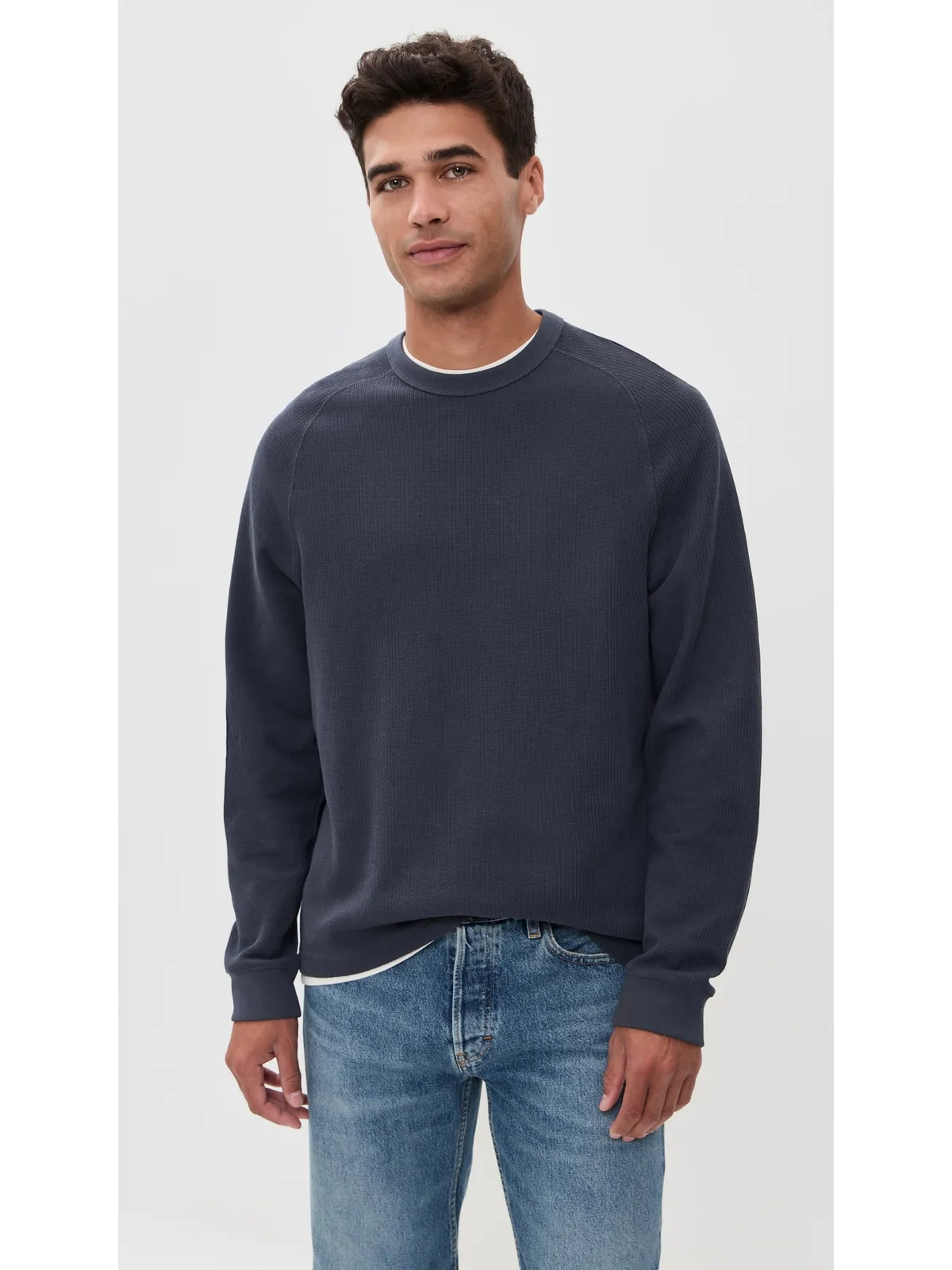 Madewell サーマル ロングスリーブ ティー - 画像2
