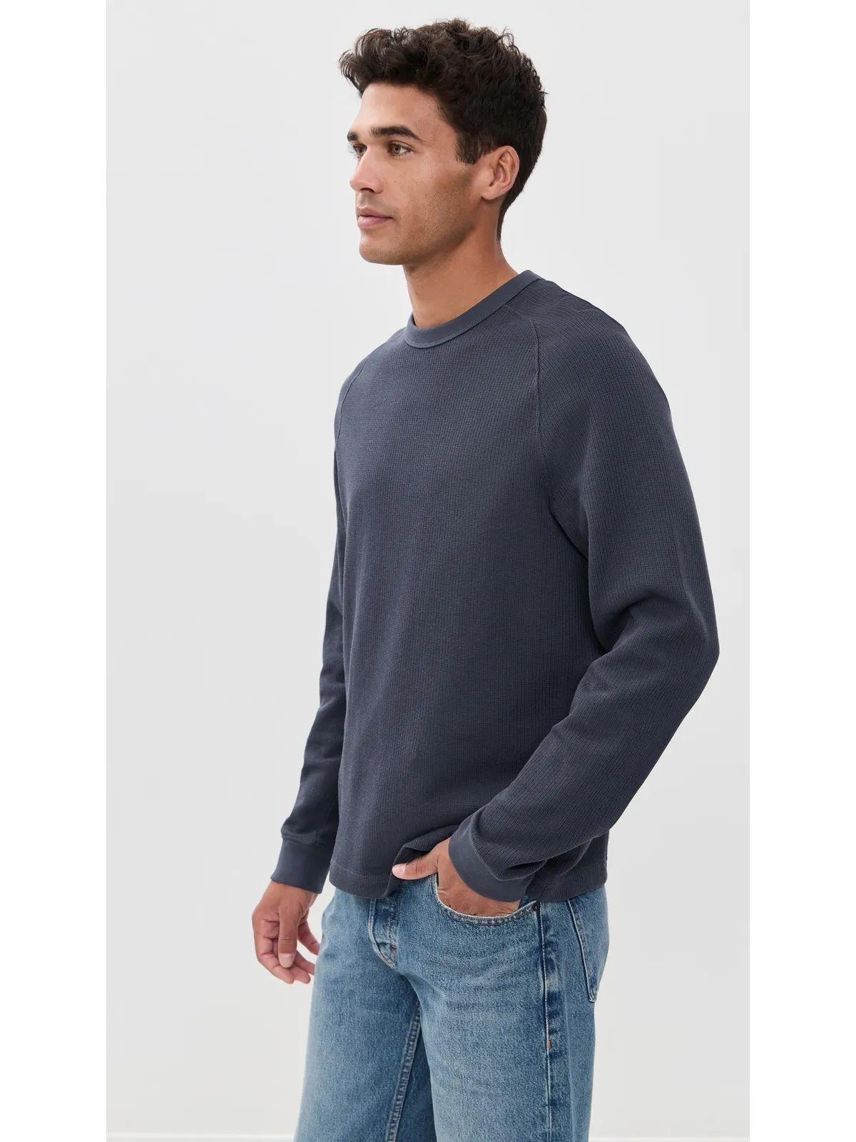 Madewell サーマル ロングスリーブ ティー - 画像4