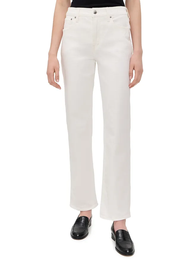 Madewell Madewell ロングラインストレートジーンズ（Tile White）の商品画像