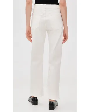 Madewell ロングラインストレートジーンズ（Tile White） - サムネイル3