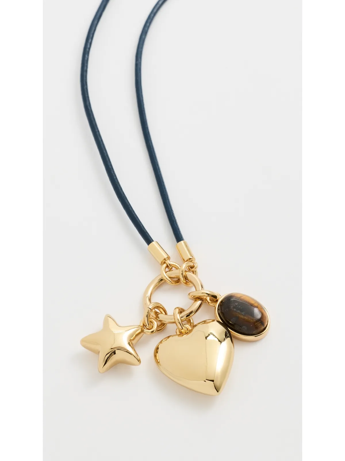 Madewell ハートチャームコードネックレス - 画像2