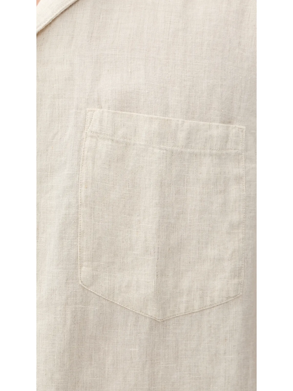 Madewell リネン ショートスリーブトップ - 画像6