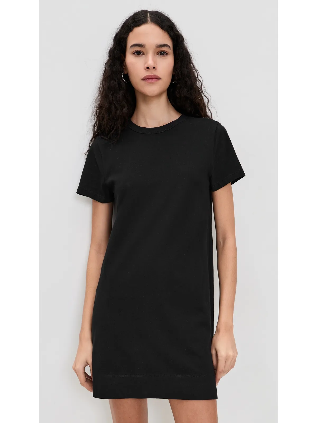 Madewell T-Shirt Mini Dress Jet Black S - 画像2