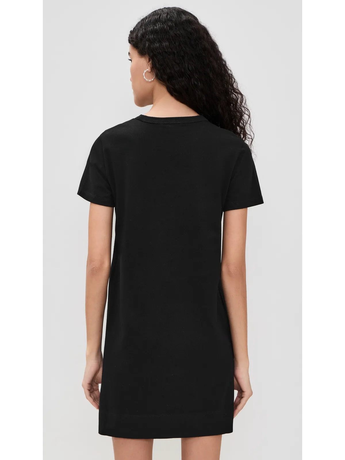 Madewell T-Shirt Mini Dress Jet Black S - 画像3
