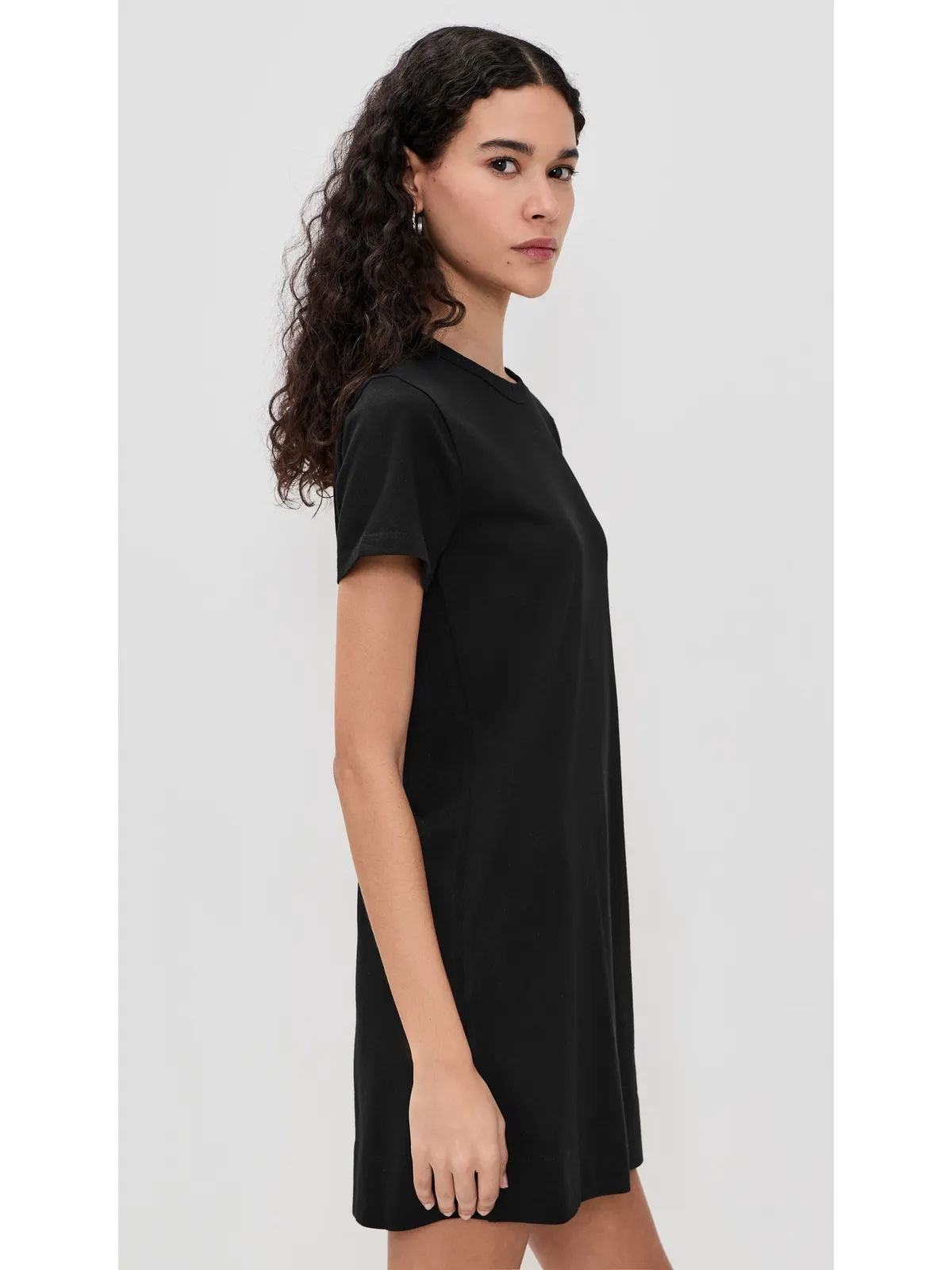 Madewell T-Shirt Mini Dress Jet Black S - 画像4