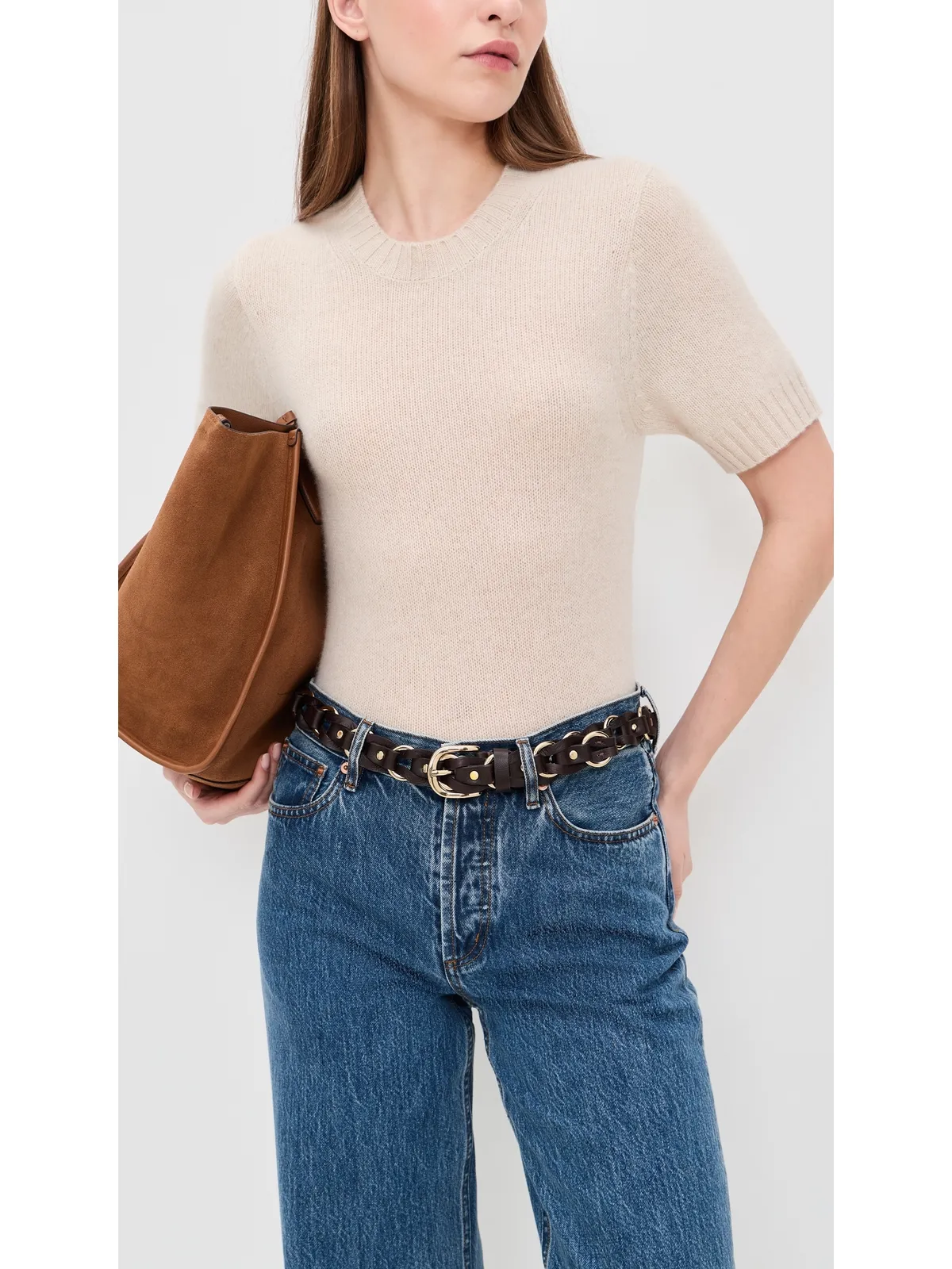 Madewell ウーブンメタルベルト - 画像3