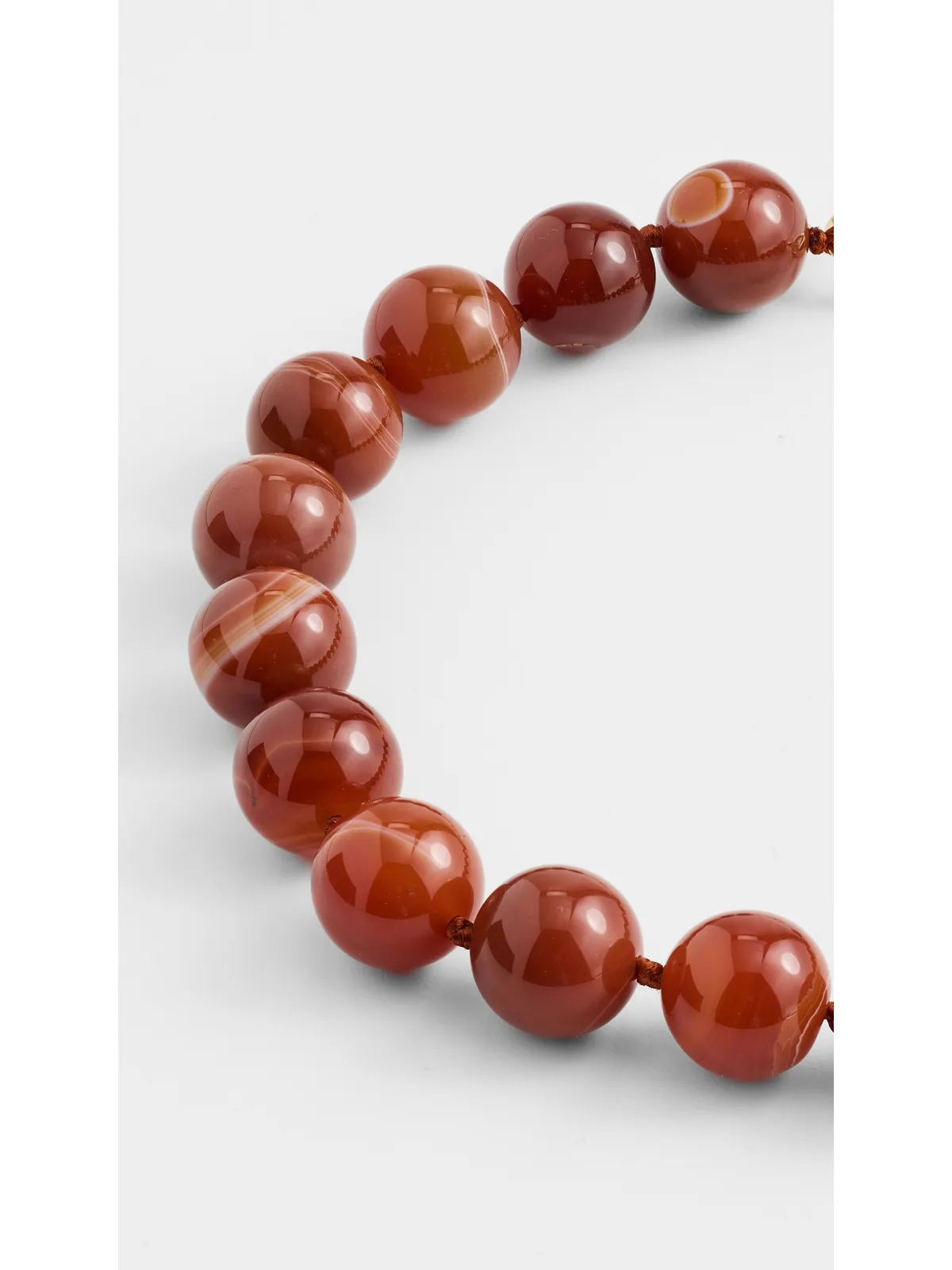 Madewell オーバーサイズ ストーンビーズ チョーカーネックレス - 画像4