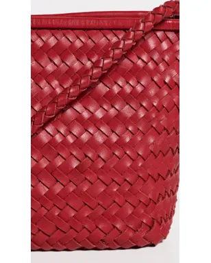Madewell The Woven Crossbody Bag Scarlet - サムネイル5
