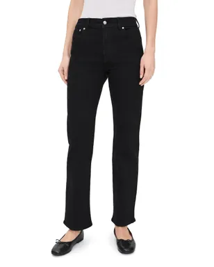 Madewell ロングラインジーンズ ブラックフロスト - サムネイル1