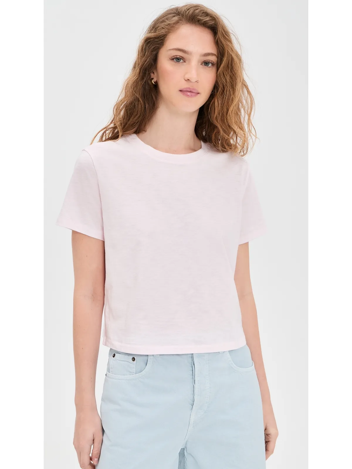 Madewell Bella Tee Pale Pink - 画像2
