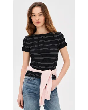 Madewell スモックショートスリーブTシャツ - サムネイル2