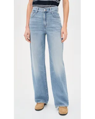 Madewell 完璚ヴィンテージ風 ワイドレッグデニム Northridge Wash - サムネイル2