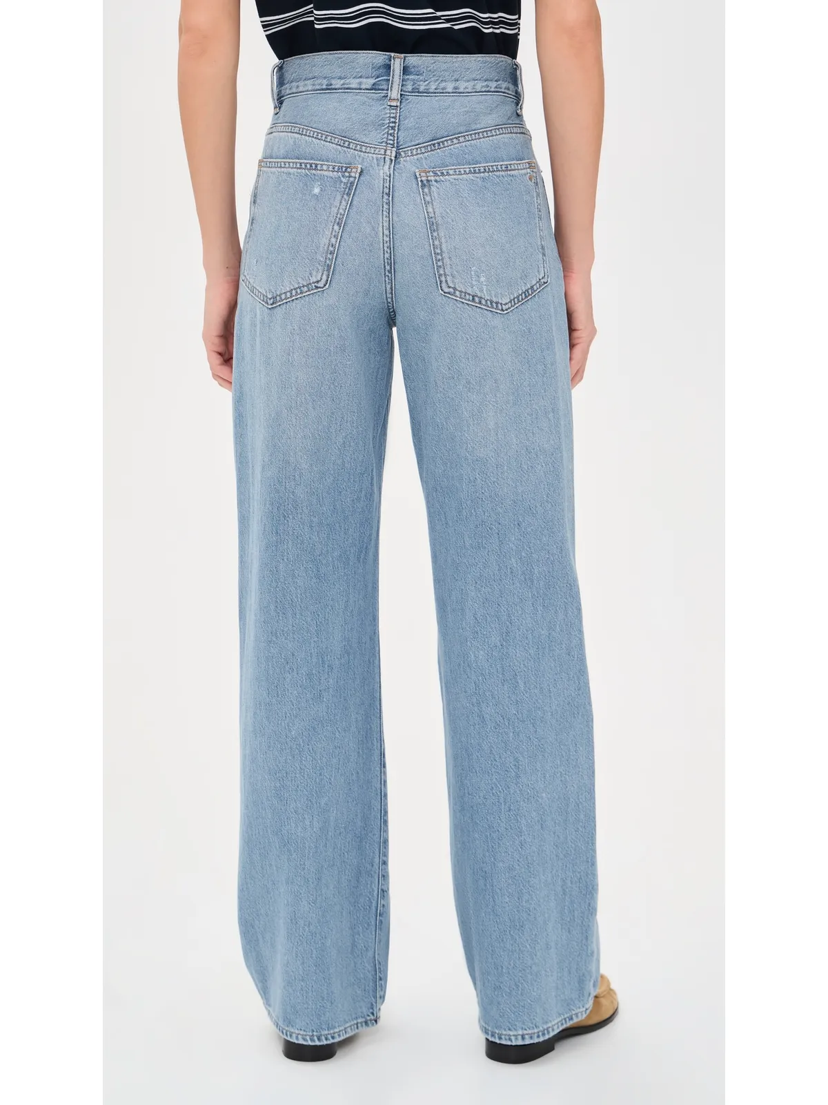 Madewell 完璚ヴィンテージ風 ワイドレッグデニム Northridge Wash - 画像3